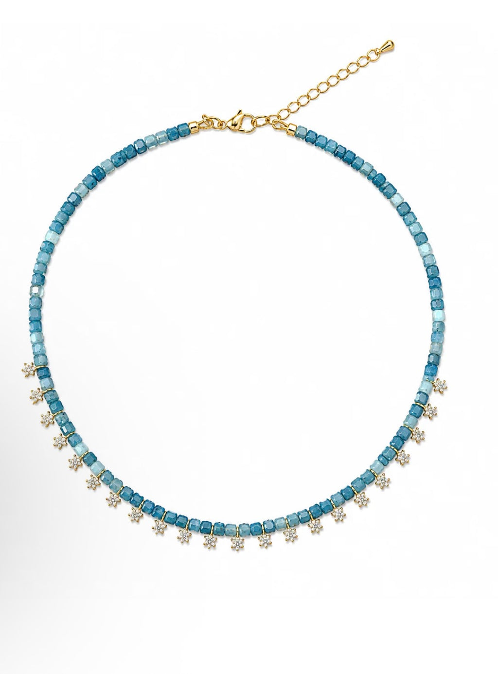 Stardust Sand Stone Beaded Necklace